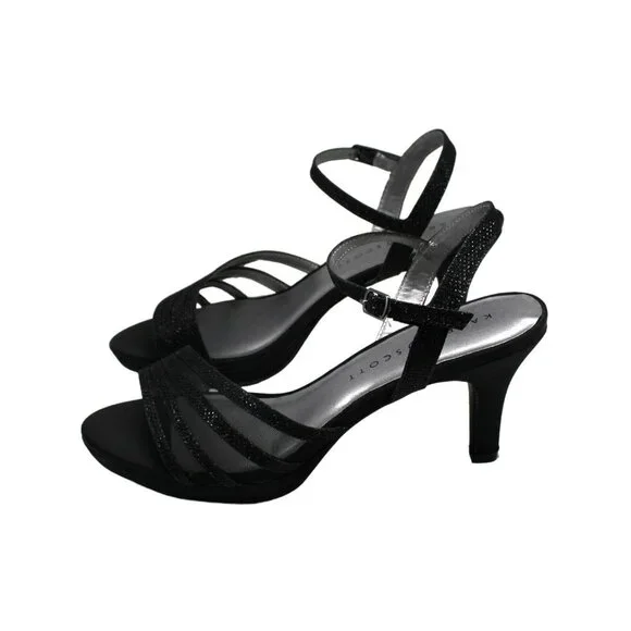 Karen Scott Black Sandals - Picture 2 of 8